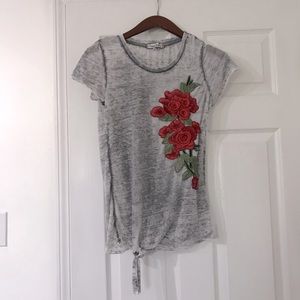 Women Rose Top